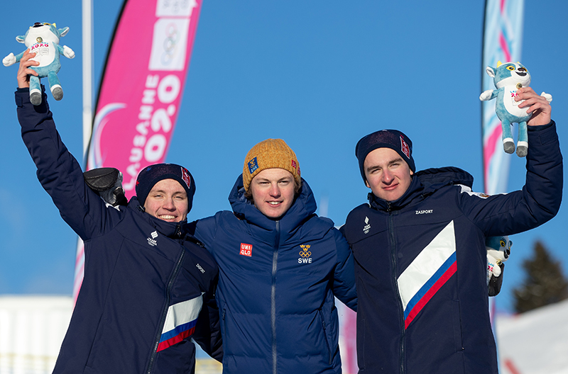 Erik Wahlberg skicross, ungdoms OS 2020