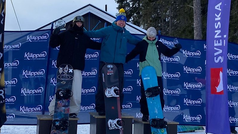 Pallen i herrarnas slopestyle.