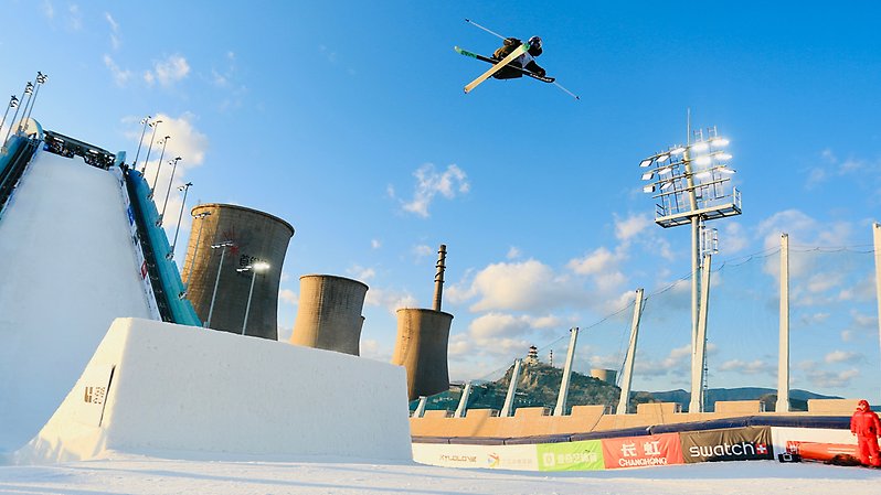 Jesper Tjäder under världscupen i Peking, Kina. Foto: @fisparkandpipe.
