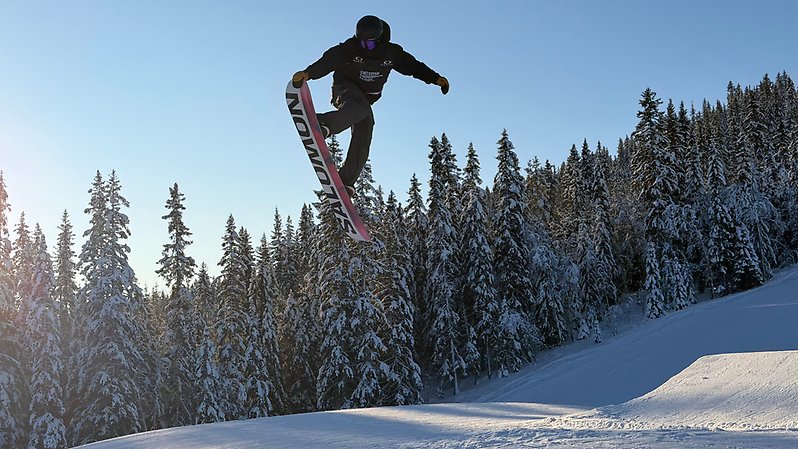 Hög nivå och jämna tävlingar när Swedish Snowboard Series avgjordes i Funäsdalen. Foto: Jenny Högström.
