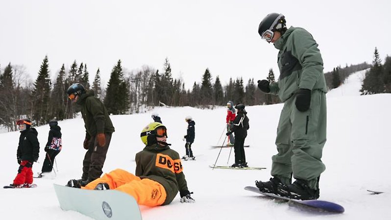 Under vecka 9 körde Rookie Tour en Jämtlandsturné med fyra stopp. Foto: Frida Berglund.